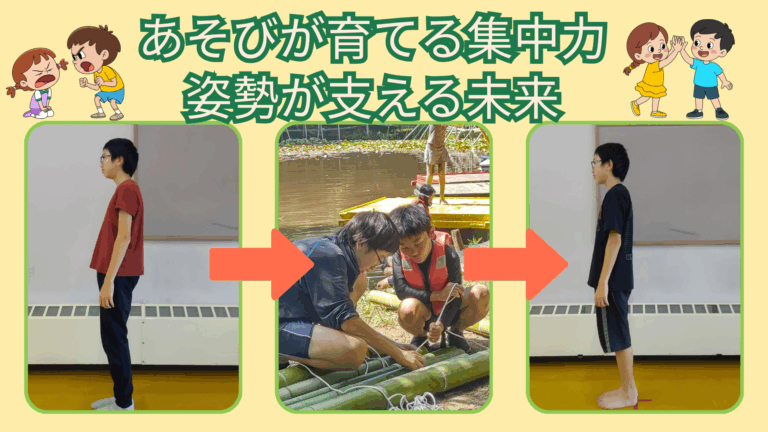【小学生親子】あそびが育てる集中力　姿勢が支える未来